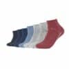 CAMANO Kurzsocken ca-soft 7er Pack brick red