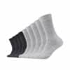 CAMANO Socken 9er Pack comfort mit Bio-Baumwolle light grey melange