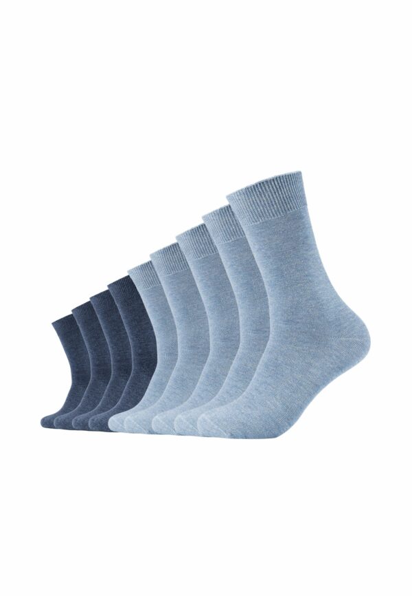 CAMANO Socken 9er Pack comfort mit Bio-Baumwolle stone melange