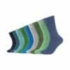 CAMANO Socken 9er Pack comfort mit Bio-Baumwolle bijou blue