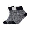CAMANO ABS-Kurzsocken Warm-Up 3er Pack black mix