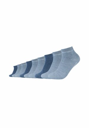 CAMANO Kurzsocken ca-soft 9er Pack denim melange