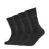 CAMANO Socken ca-soft 4er Pack anthracite