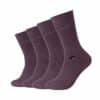 CAMANO Socken ca-soft 4er Pack potent purple