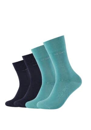 CAMANO Socken ca-soft 4er Pack bristol blue mix