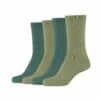 CAMANO Socken ca-soft 4er Pack mosstone
