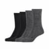 CAMANO Socken ca-soft 4er Pack dark grey melange