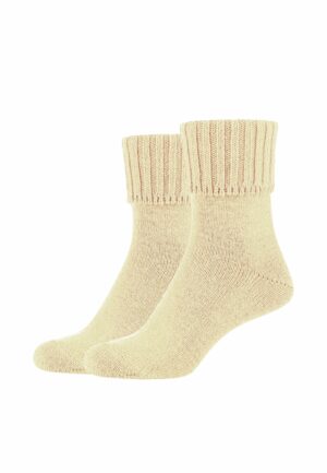 CAMANO Socken mit Wollanteil für Damen 2er Pack sun kissed