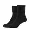 CAMANO Socken mit Wollanteil für Damen 2er Pack black