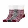 CAMANO Socken warm-up 3er Pack oxblood red
