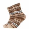 CAMANO Socken Cosy Double Layer Winter 2er Pack taupe