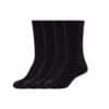 CAMANO Socken cosy shiny in Box 4er Pack black