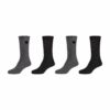 CAMANO Socken ca-soft  4er Pack black