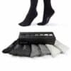 CAMANO Socken comfort 7er Pack in der Geschenk-Box dark grey mix