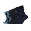 CAMANO Socken ca-soft stripes 6er Pack navy