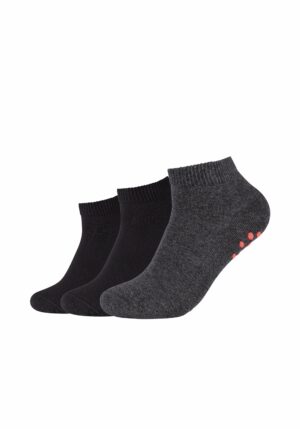 CAMANO Yoga Kurzsocken 3er Pack black mix