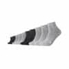 CAMANO Kurzsocken Classics 10er Pack light grey melange