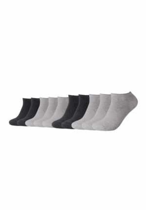 CAMANO Sneakersocken Classics 10er Pack light grey melange