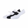 CAMANO Füßlinge function Yoga 3er Pack black white