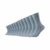 CAMANO Socken comfort mit Baumwolle 12er Pack stone melange