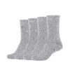 CAMANO Socken silky Feeling 4er Pack Grey