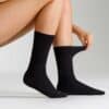 CAMANO Socken Comfort Plus Diabetiker 4er Pack Black