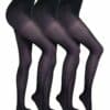 CAMANO Feinstrumpfhose Compression&Active 80DEN 3er Pack navy