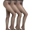 CAMANO Feinstrumpfhose 3D premium Natural 20 DEN 3er Pack anthracite