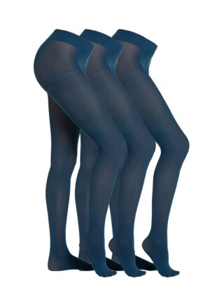 CAMANO Feinstrumpfhose True Matt Tights 40 DEN 3er Pack smoked blue