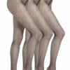 CAMANO Feinstrumpfhose dots 30 DEN 3er Pack anthracite