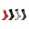 Fun Socks Socken Motifs Graphics 4er Pack red