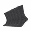 s.Oliver Socken Originals 6er Pack anthracite