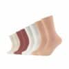 s.Oliver Socken Essentials 8er Pack pink sand