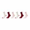 s.Oliver Socken Essentials mit Bio-Baumwolle gemustert 6er Pack peachskin