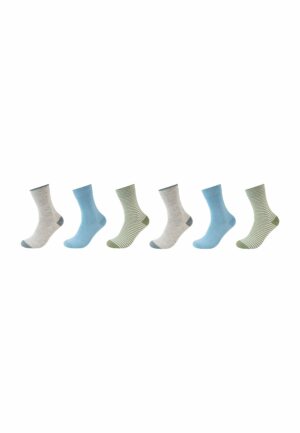 s.Oliver Socken Essentials mit Bio-Baumwolle gemustert 6er Pack feldspar