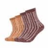 s.Oliver Kuschel-Socken Hygge 4er Pack syrah