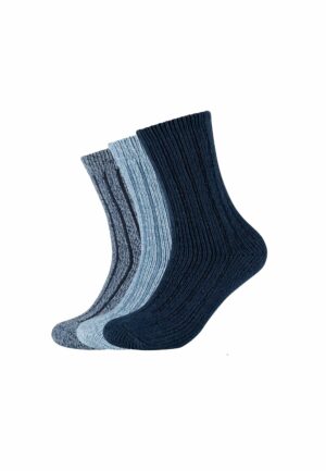 s.Oliver Socken hygge rib in Box 3er Pack dark blue