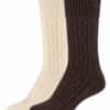 s.Oliver Socken Hygge 2er Pack espresso melange