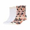 s.Oliver Socken Essentials Flower mit Bio-Baumwolle 4er Pack white