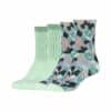s.Oliver Socken Essentials Flower mit Bio-Baumwolle 4er Pack silt green