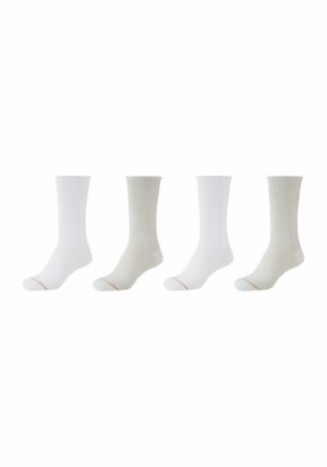 s.Oliver Socken originals striped rolled mit Bio-Baumwolle 4er Pack white