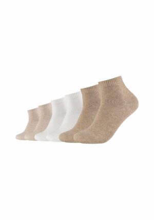 s.Oliver Sneakersocken Originals 6er Pack nature melange