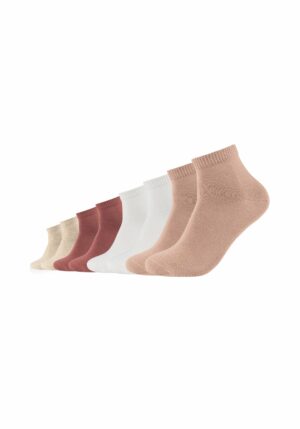 s.Oliver Kurzsocken Essentials 8er Pack pink sand