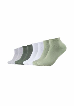 s.Oliver Kurzsocken Essentials 8er Pack swamp