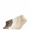 s.Oliver Kurzsocken Essentials 8er Pack nature melange