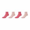 s.Oliver Kurzsocken originals mesh mit Bio-Baumwolle 4er Pack peachskin