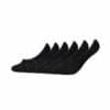 s.Oliver Füßlinge original invisible 6er Pack black