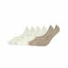 s.Oliver Füßlinge original invisible 6er Pack sand melange