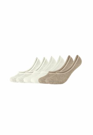 s.Oliver Füßlinge original invisible 6er Pack sand melange