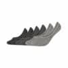 s.Oliver Füßlinge original invisible 6er Pack grey